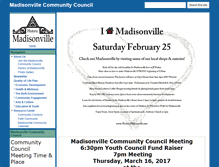 Tablet Screenshot of historicmadisonville.com
